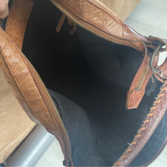 BALENCIAGA The Day Giant Shoulder Hand Bag Leather - Picture 4 of 11